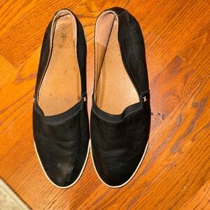 Frye shoe black leather size 8.5m